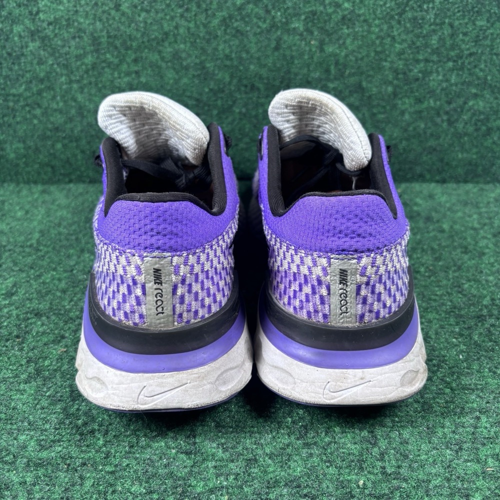 Nike React Infinity Run Flyknit 3 Running Shoes Pure Platinum Purple Sz 10.5 - Picture 5 of 9